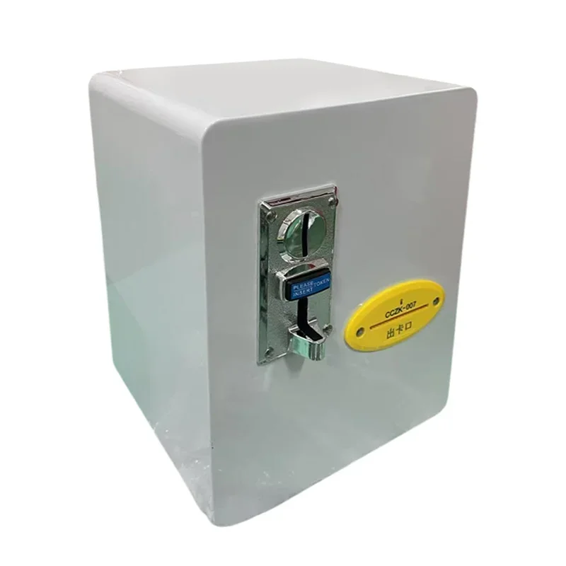 &Desktop Mini Coin Operated Customizable  Vending Machine for Tattoo Parking Self-service Cards English Support Indoor Use