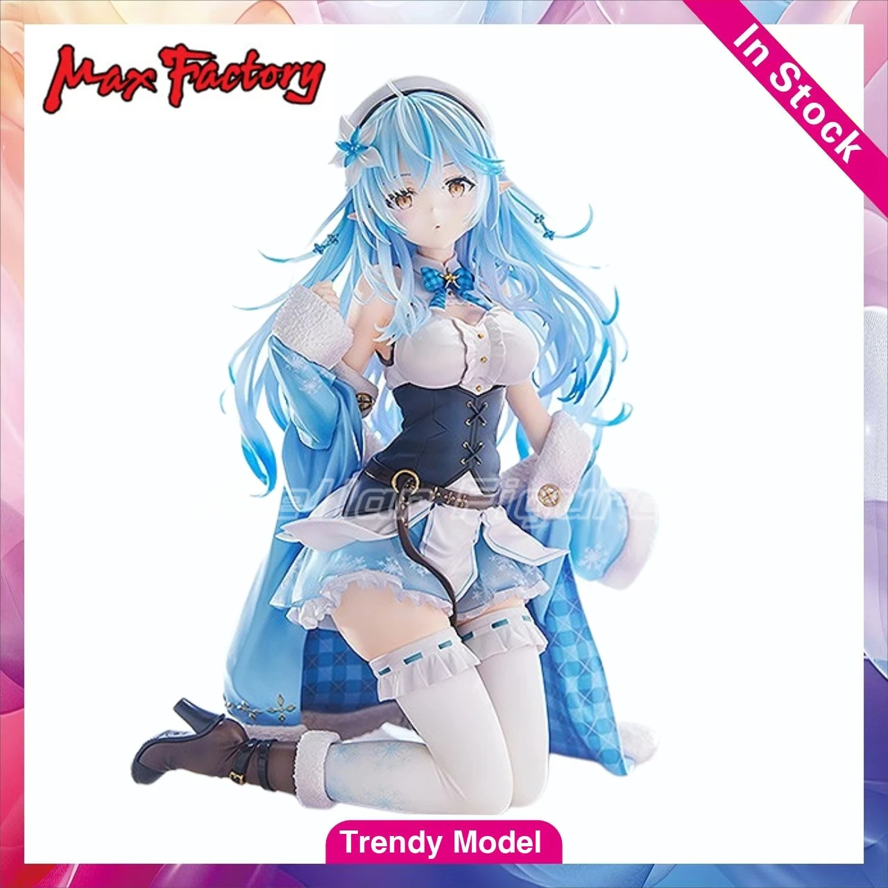 

В наличии: Фигурка Max Factory GSC Hololive Yukihana Lamy 1/6, модель, игрушка, подарок, коллекционный предмет, украшение.