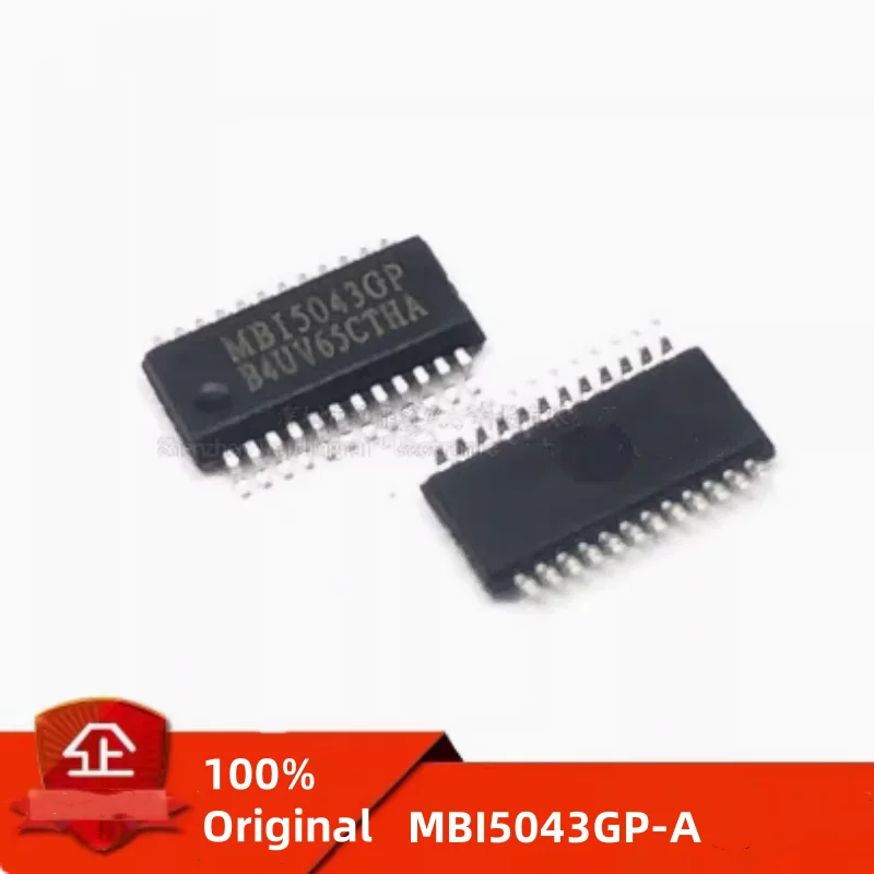 10PCS 100% New MBI5153GP-A MBI5043GP-A MBI5035GP-B SSOP-24 Brand New Original Chips ic
