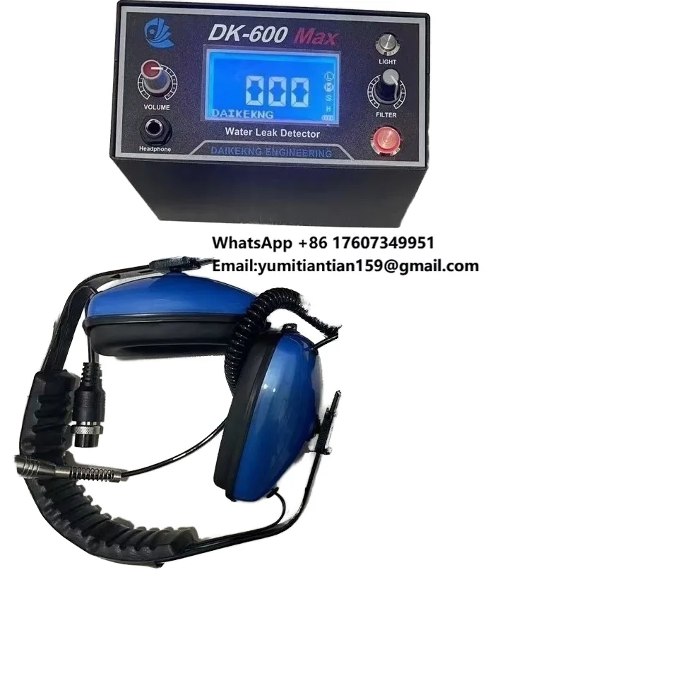 C-17 Portable Leak Detector Testing Equipment 2 Meters Depth 3 Meters Underground Pipeline Houshold Cleaning Tool for Water
