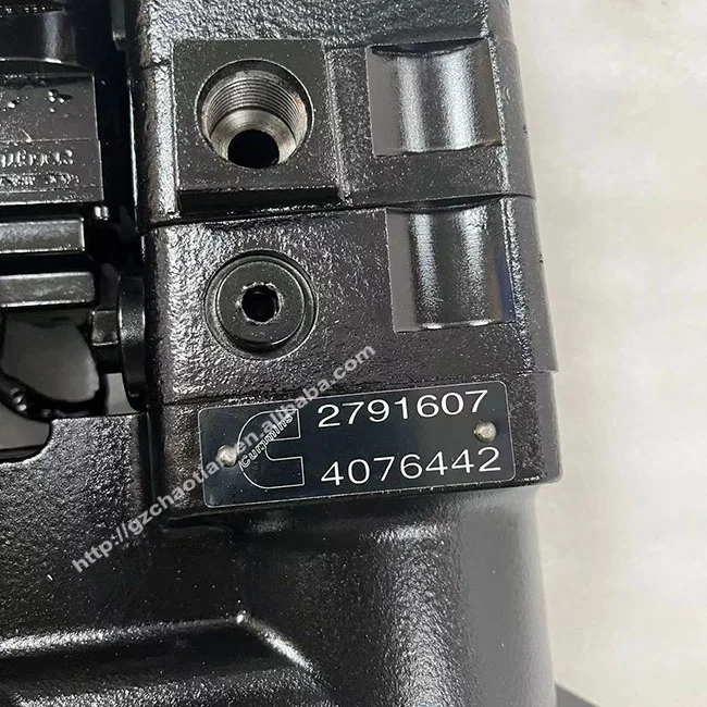 Excavator parts high pressure fuel pump 4076442 ISL QSL ISC QSC8.3 Diesel Engine Fuel Injection pump 4076442