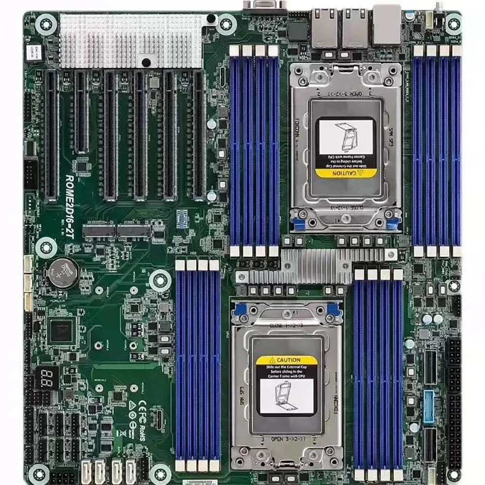 

ROME2D16-2T для Asrock Rack Server, материнская плата рабочей станции SP3 LGA4094 DDR4 PCIE 4,0 C621