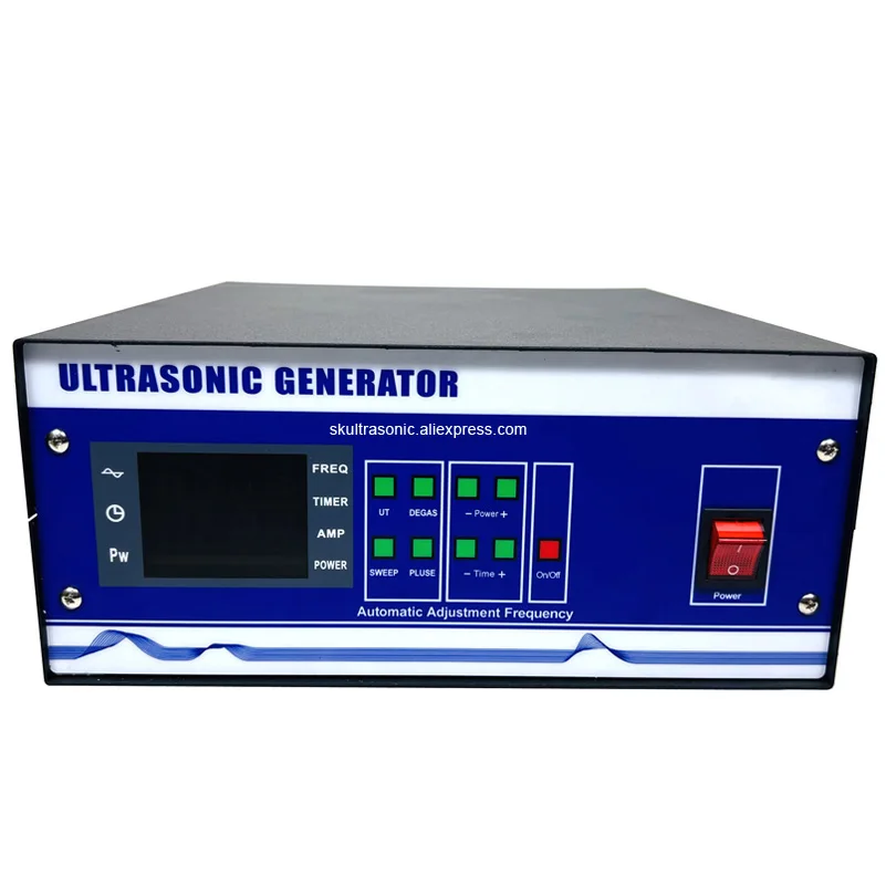 28KHz-40KHz 900W Ultrasonic Generator For Ultrasonic Cleaner Power Control Box With Multi Function Cleaning Mode