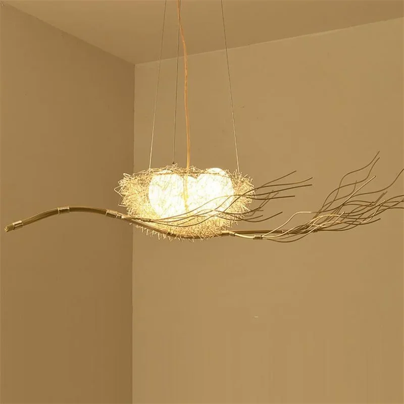 

Chandelier Living Room Simple Bird's Nest Restaurant Creative Bar Bedroom Lamp Decoration Household Lamps