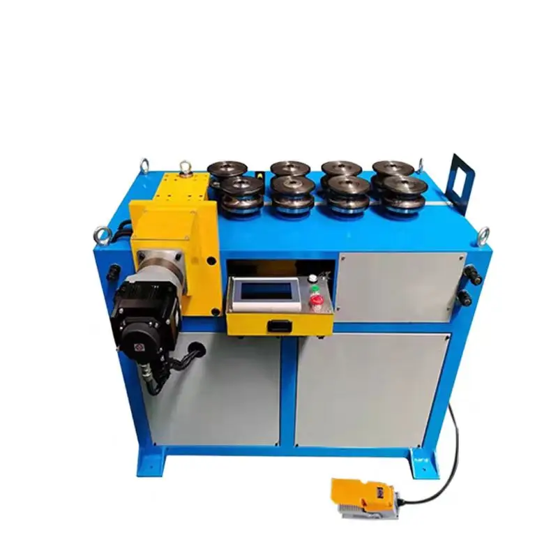 Manual Hydraulic Profile Machine Horizontal Rolling Bending Stainless Steel Metal Aluminum