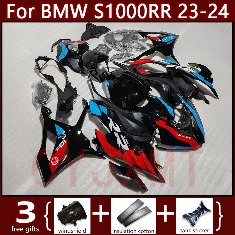 

Комплект обтекателя мотоцикла из АБС-пластика для BMW S1000RR 2023 2024, высококачественные обтекатели кузова S1000 RR 23 24, обтекатель кузова