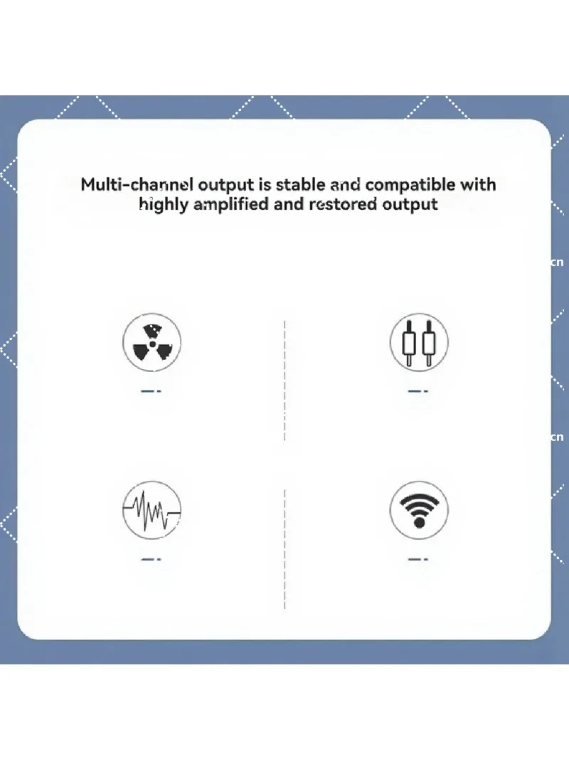4 in 2 Out 3.5mm AUX Audio Switch Mixer Splitter Stereo High Fidelity with Op Amp Volume Adjustment