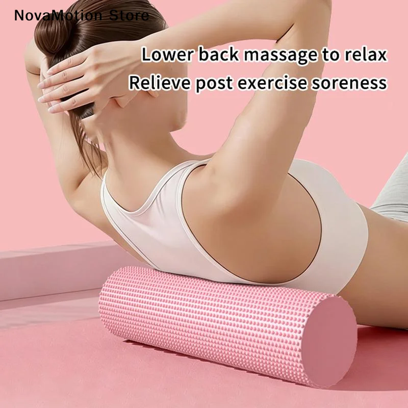 [NM]Yoga Foam Roller EVA High Density Yoga Columnor Pilates Foam Roller Exercise Back Massage Roller Home Fitness Equipment[NM]