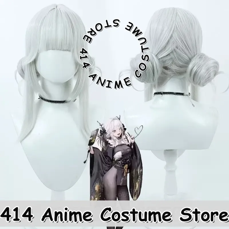 

Парик для косплея Game & Anime Blanc NIKKE: Goddess of Victory, термостойкое волокно, синтетические волосы