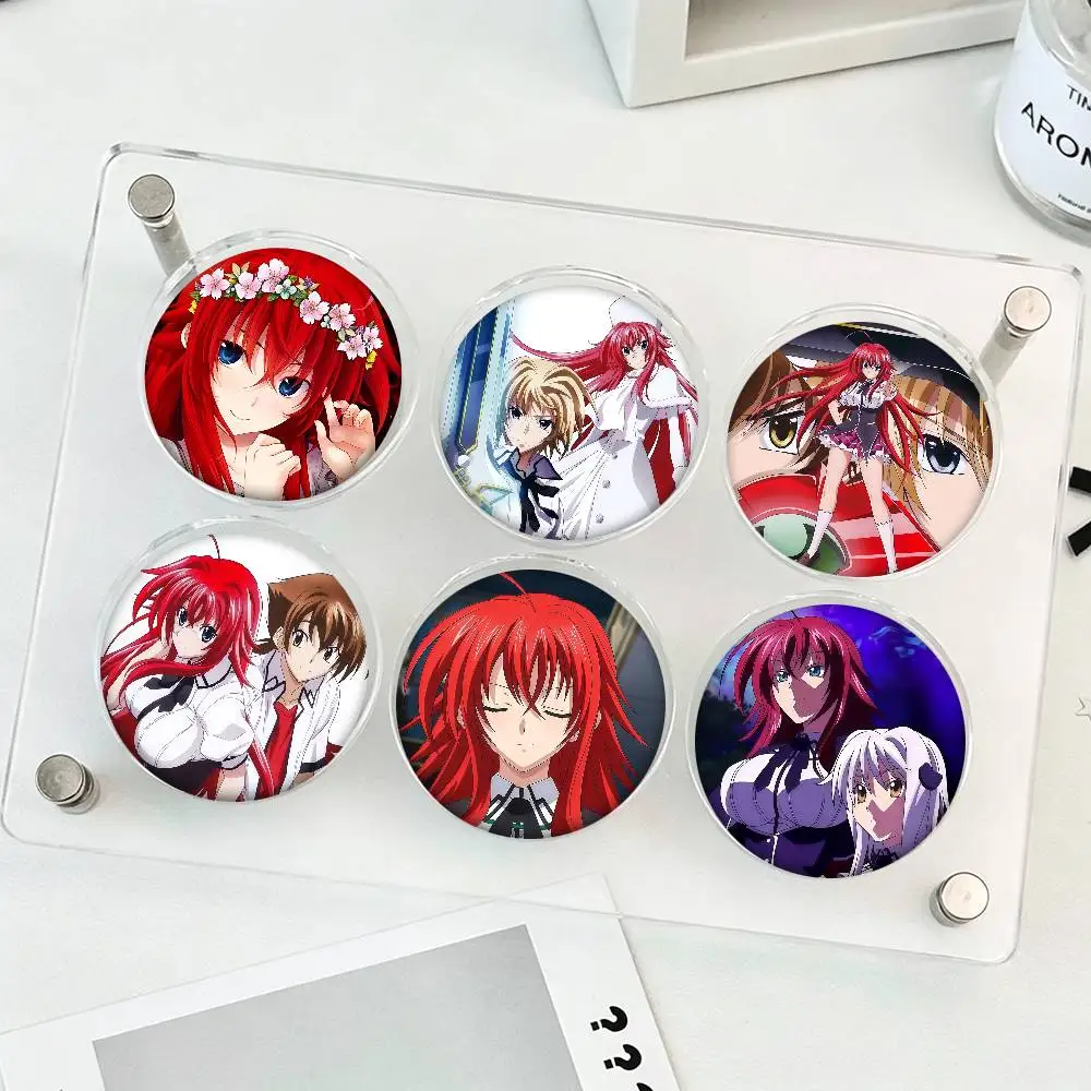 Anime High School DxD Round Badges Can Be Used To Decorate Clothes And Backpack Pins