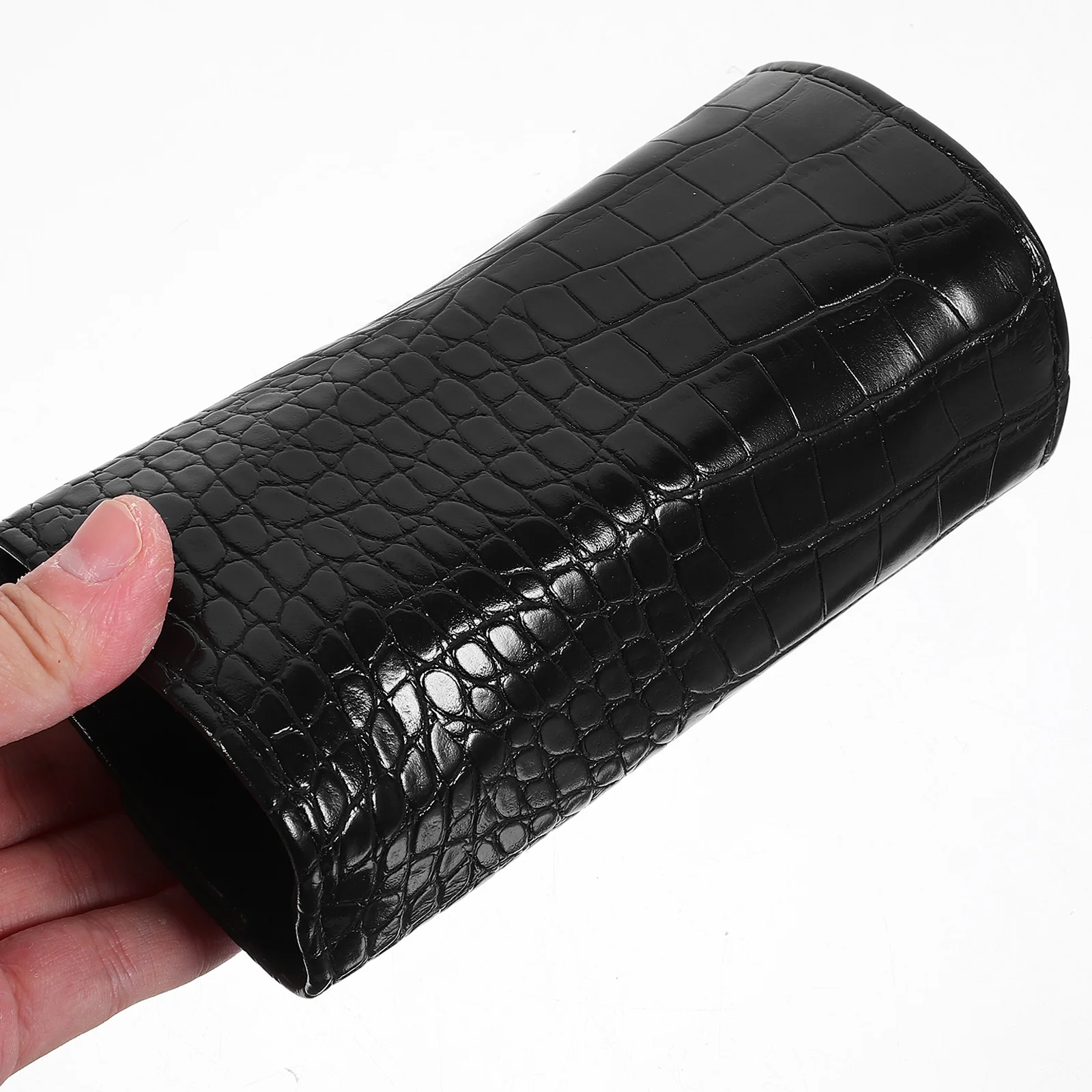 

Crocodile Skin Bag Pink Portable ganizer Portable Bag Jewelry Roll Travel Jewelry Storage ganizer Packing Pouch