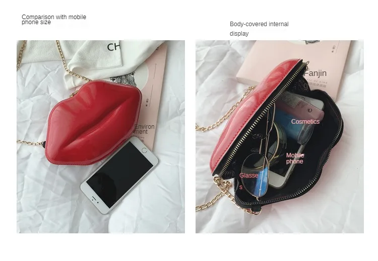 Candy Color Mini Shoulder Bag with Chain Strap, Perfect for Lipstick Makeup Essentials