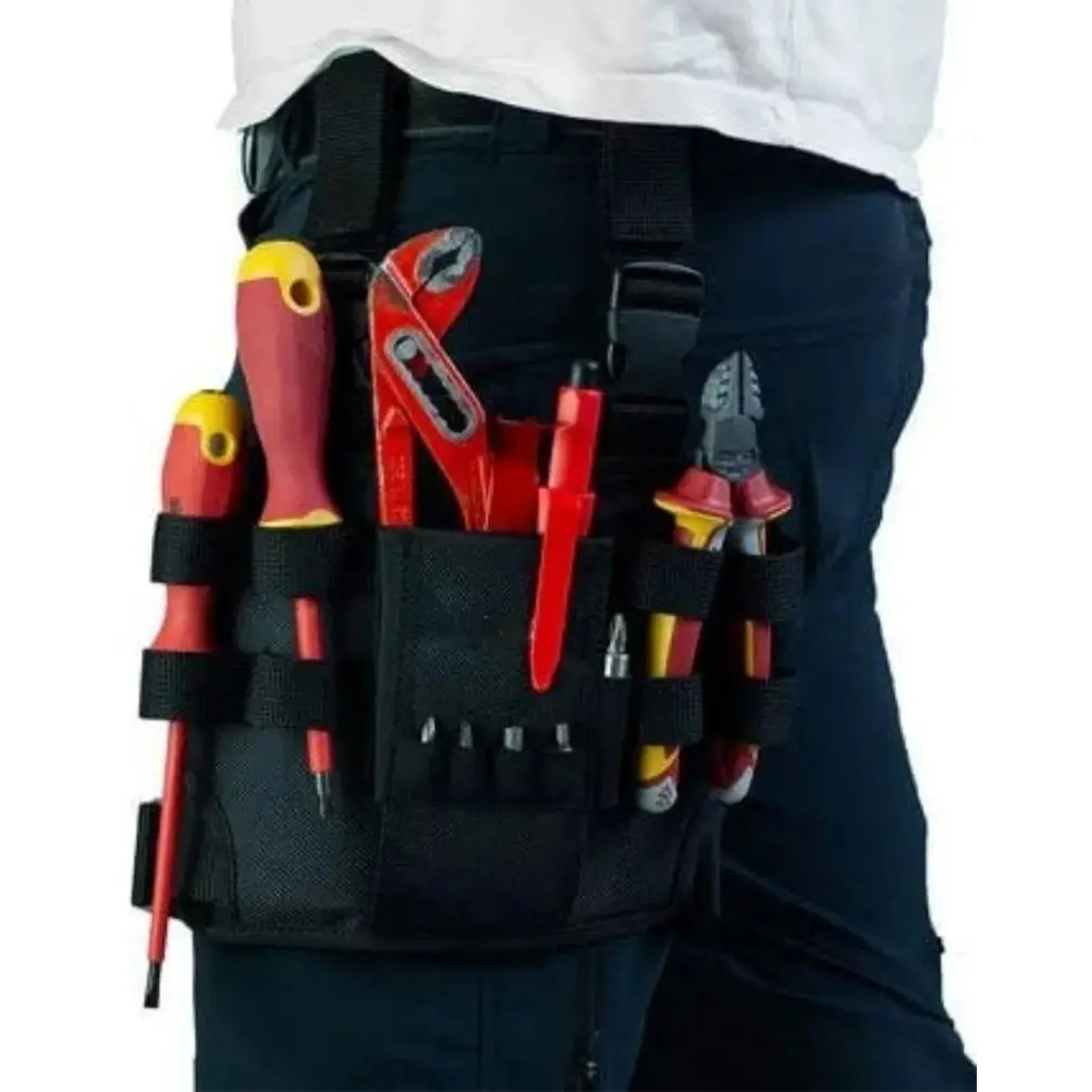Tool Pouch with Belt Clip Convenient Belt Clip Design Repair Tool Bag Holster Suitable for Organizing Your Essential Tools