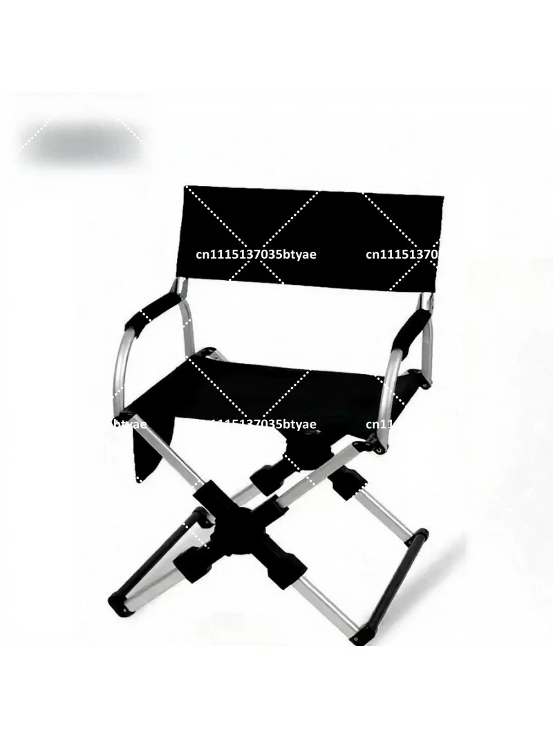 Outdoor Camping Portable Folding Chair Aluminum Alloy Back Chair Leisure Fishing Beach Chair for Travel