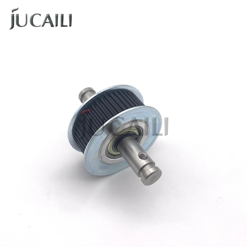 JUCAILI Driving & Driven Pulley Set 45 Teeth Timing Belt Pulley for Allwin / Human / Xuli / Sky-Color Printer Pulley Replacement
