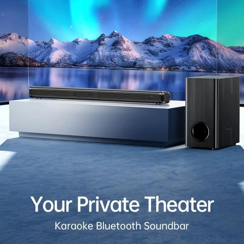 Suitable for high-quality professional music speaker smart sound system, home theater soundbar with subwoofer