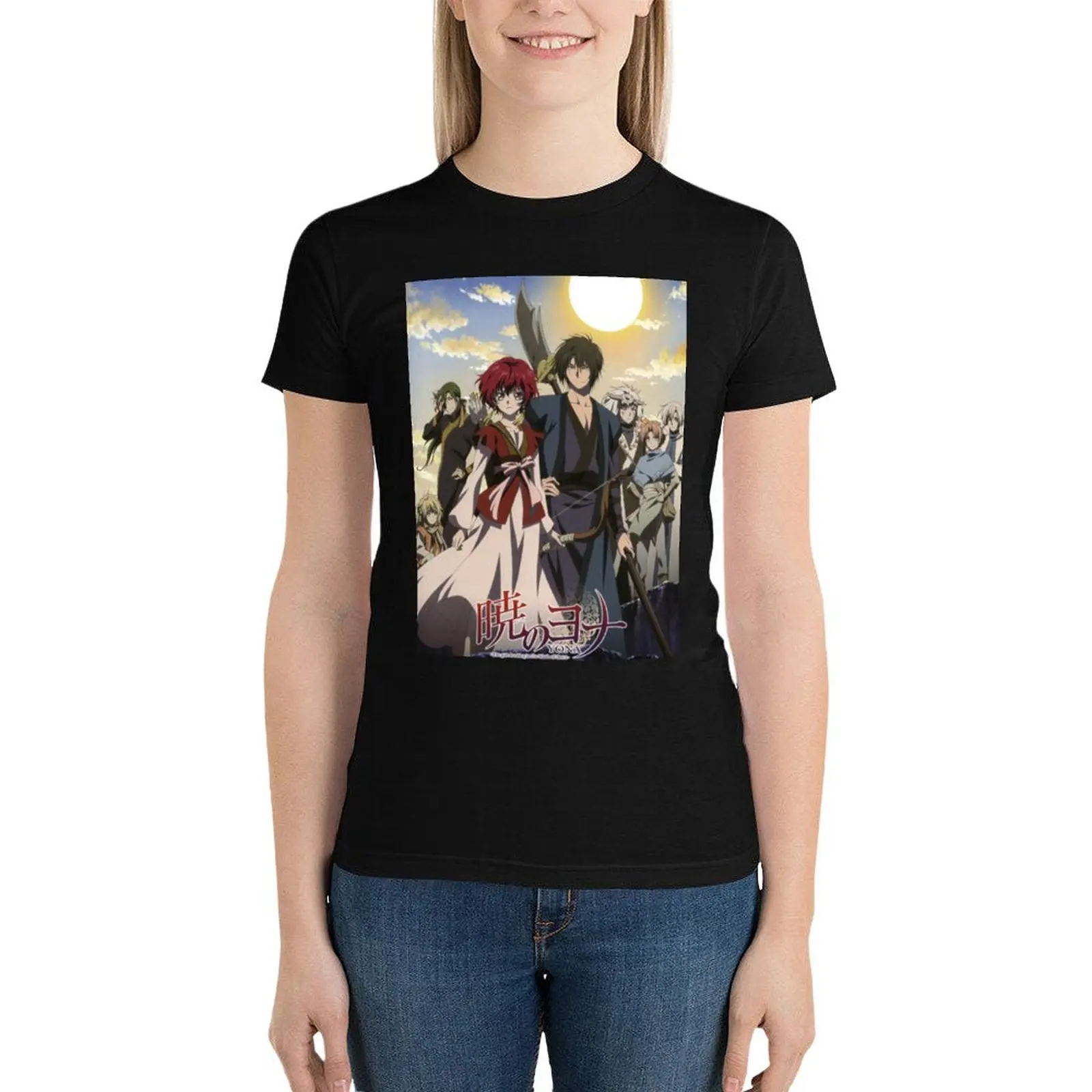 

Akatsuki no Yona T-Shirt oversized tees summer top T-shirts for Women