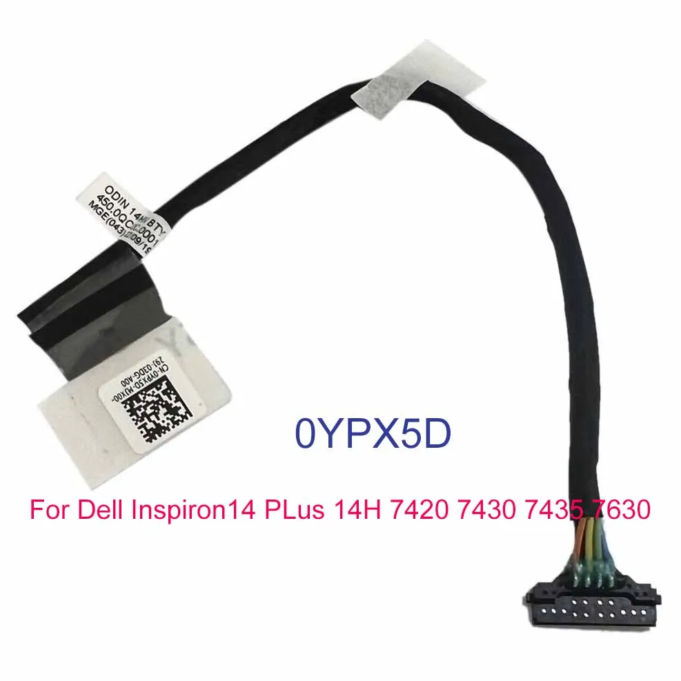 

New Laptop Battery Cable For Dell Inspiron14 PLus 14H 7420 7430 7435 7630 2-in-1 0YPX5D