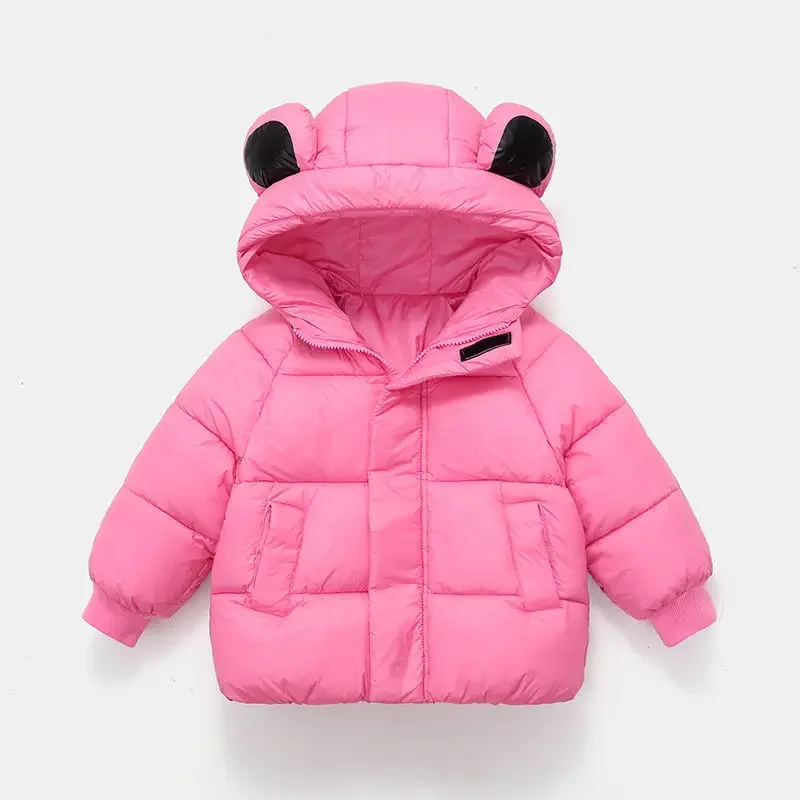 

Children's down and Wadded Jacket 2023 New Autumn and Winter Boys and Girls Thickened Medium and Big Children Warm Coat