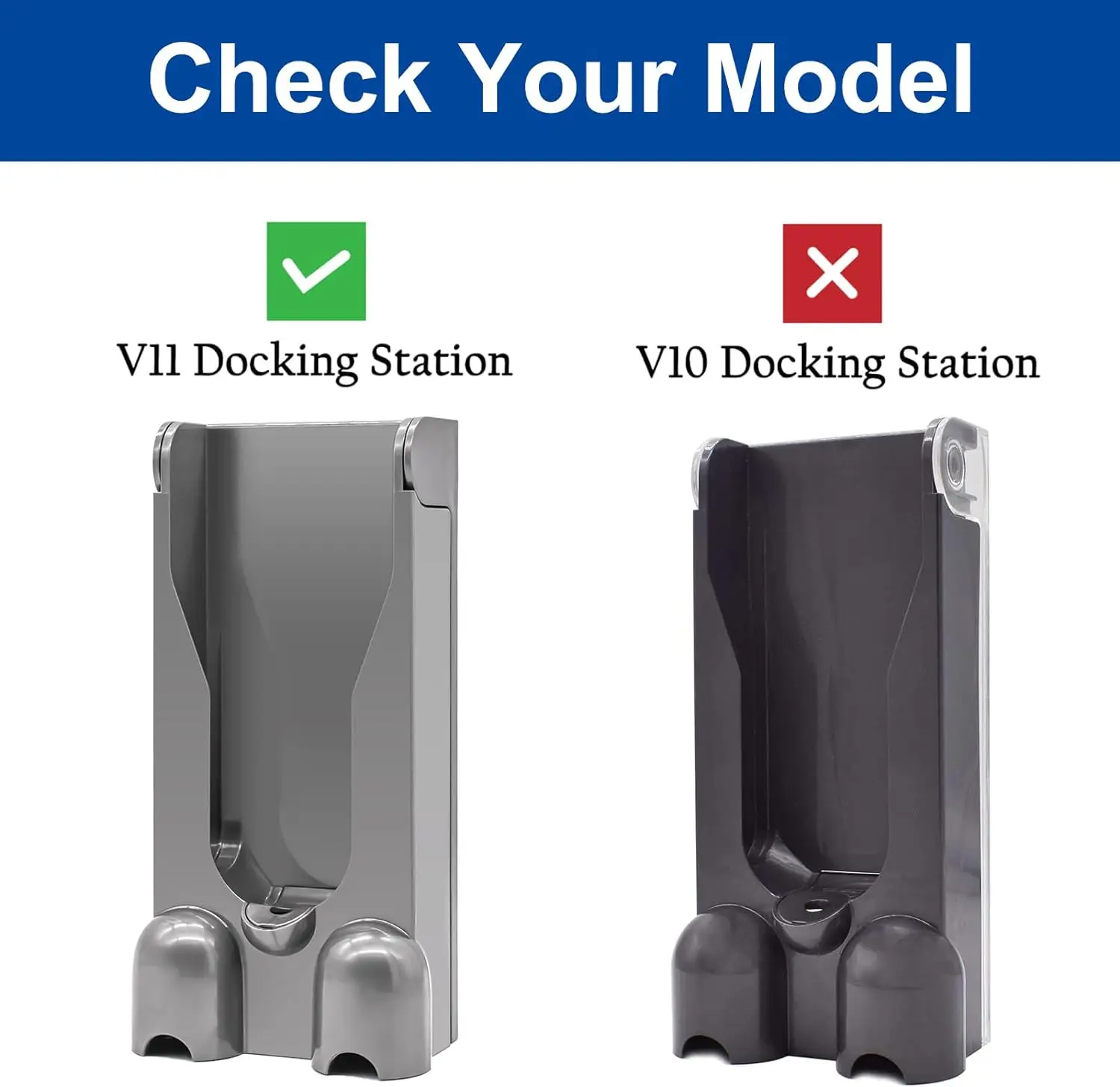 Sostituzione della Docking Station per vuoto-staffa per accessori a parete compatibile solo con l'aspirapolvere Dyson V11 V15