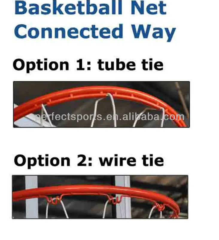 حافة كرة السلة مع ثلاثة نوابض