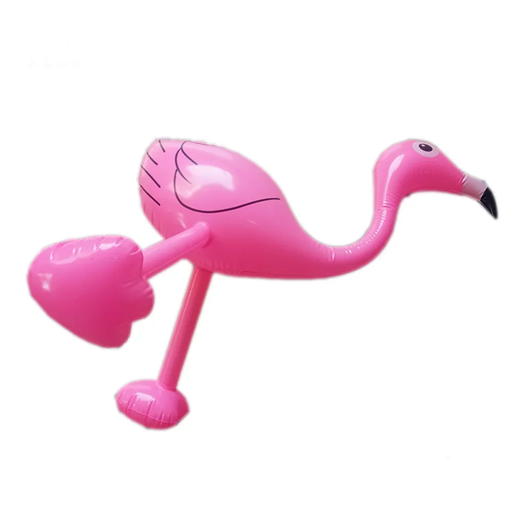 Nadmuchiwane zabawki Flamingo dla dzieci nadmuchiwany basen pływająca zabawka ogród impreza przy basenie Decor hawajskie wydarzenie zaopatrzenie firm