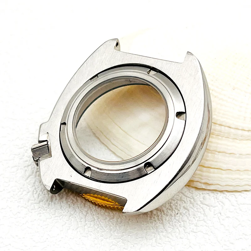 Seiko Mod Dial 44mm Case NH35 316L Stainless Steel Case Fits NH35 NH36 4R 7S Japan Automatic Movement 20ATM Waterproof Watch