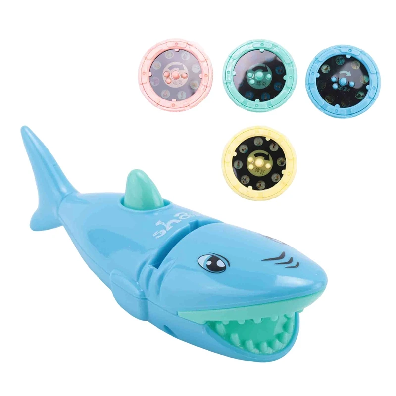 

Promotion! Flashlight Projector, Slide Projector Torch Light Slide Projector Flashlight, Kids Shark Projector Torches