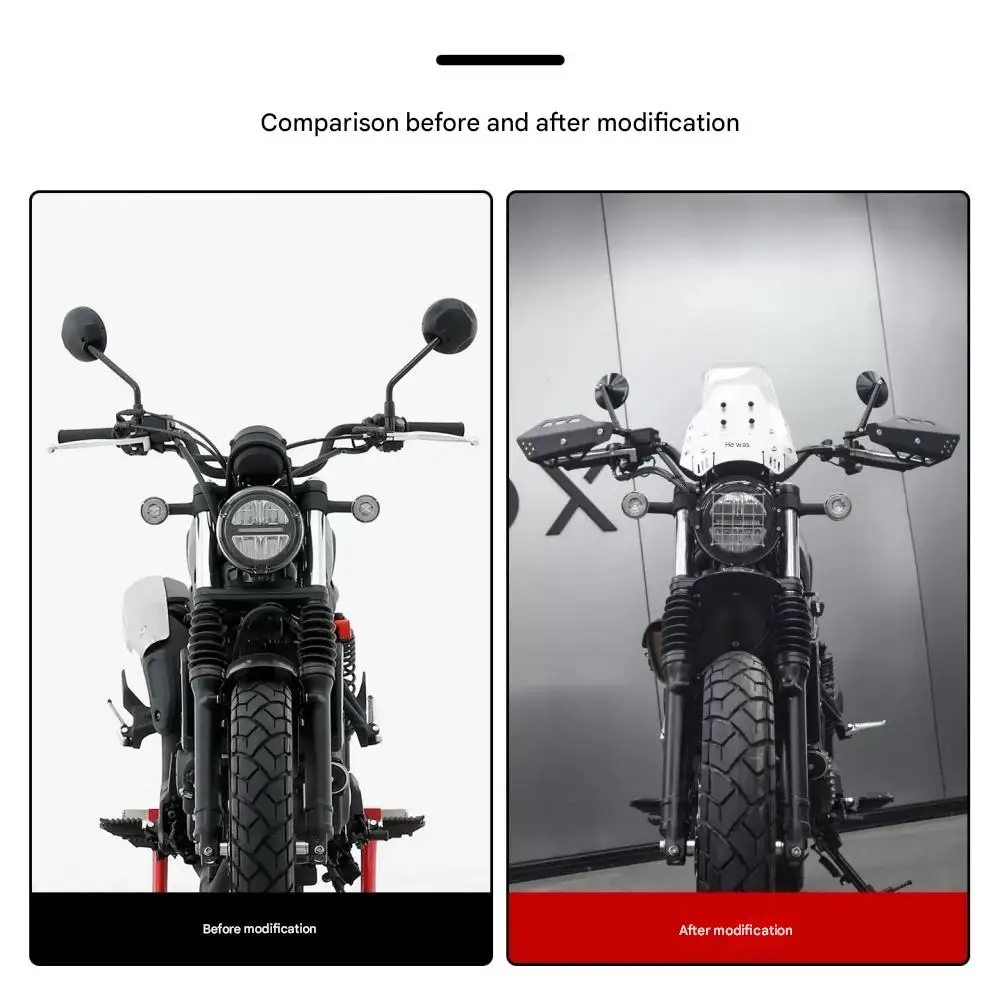 CL300 Handlebar Windshield Aluminum Alloy Handguards Off-road Handguards Rain Protector CL 300
