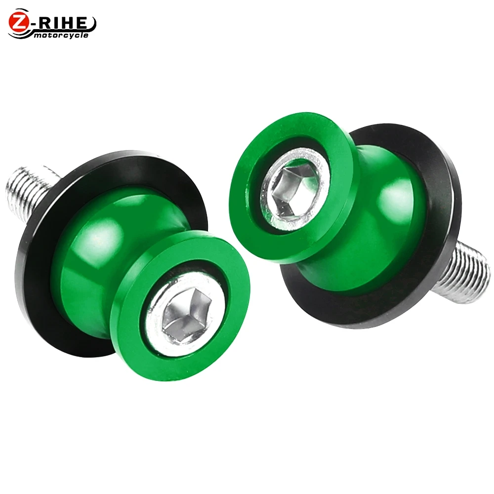 10mm Motorcycle Swingarm Sliders Spools Screw For KAWASAKI ZX-9R ZX9R NINJA ABS 1994 1995 1996 1997 1998 1999 2000 2001 2002-On