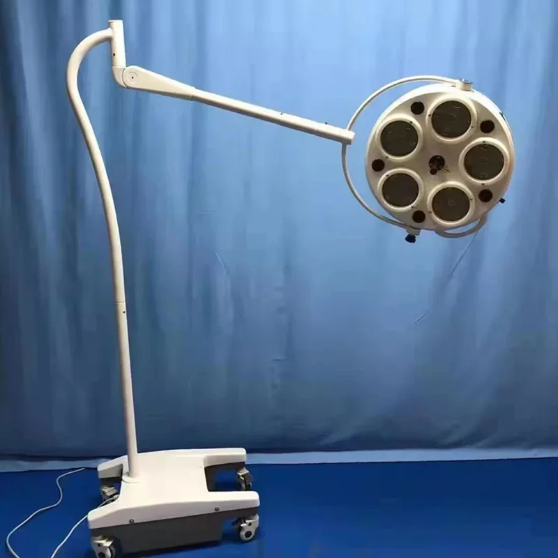 Medical Hospital Equipment Shadowless Portable Operating Room LED Light Mobile Battery Theatre Surgery Surgical LED Lamp