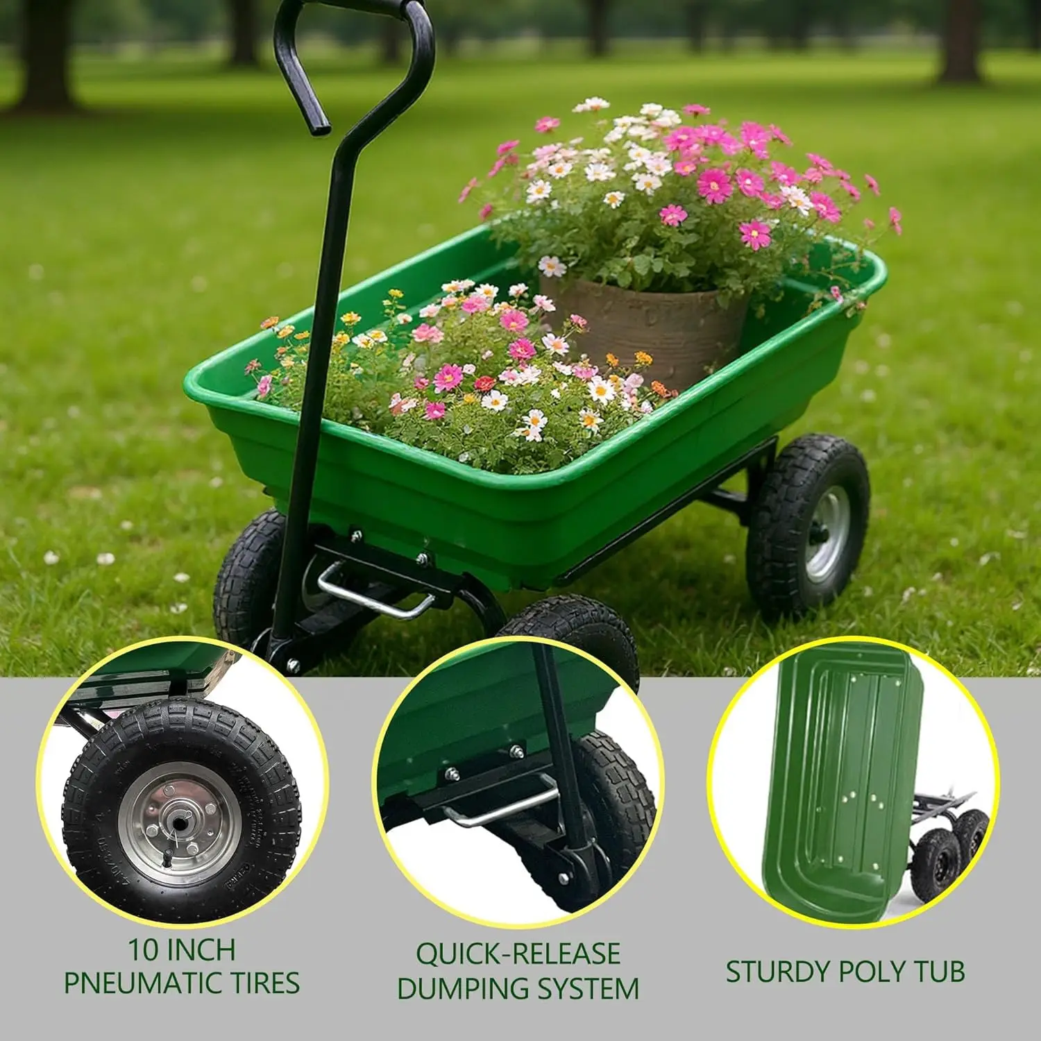 Thumbnail 3 - #7 Garden Cart Wagons Comparison Guide