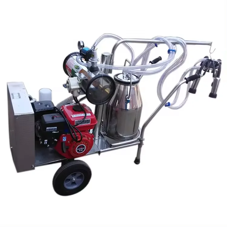 

Transparent Bucket Cow Milker Vacuum Milking Device For Farm