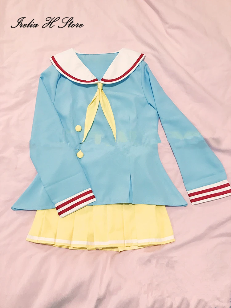 Irelia H Store Game Azur Lane  IJN Mutsuki/IJN Kisaragi JK Uniform Cosplay Costume Halloween Costumes Custom made size image 2