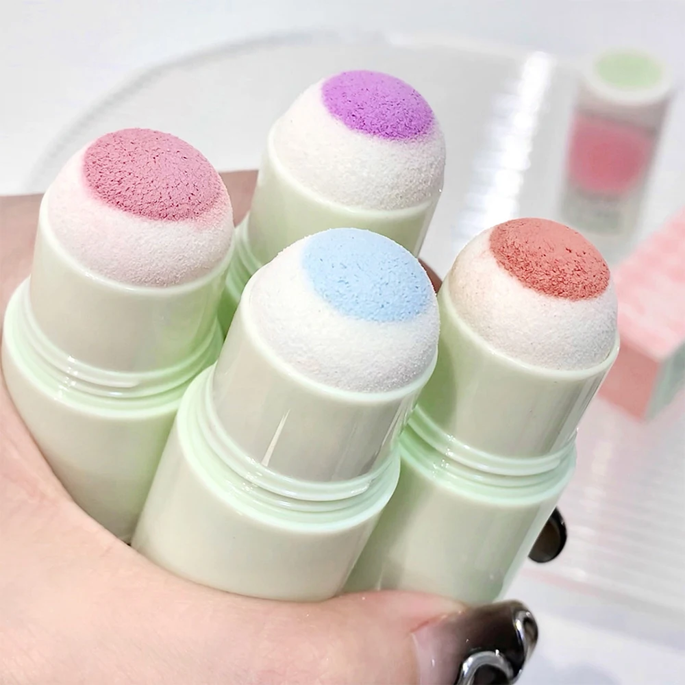 Cappuvini couleur Monochrome Poke Blush bâton fard à joues pour Extension de joue couleur mat faible Saturation maquillage Rouge