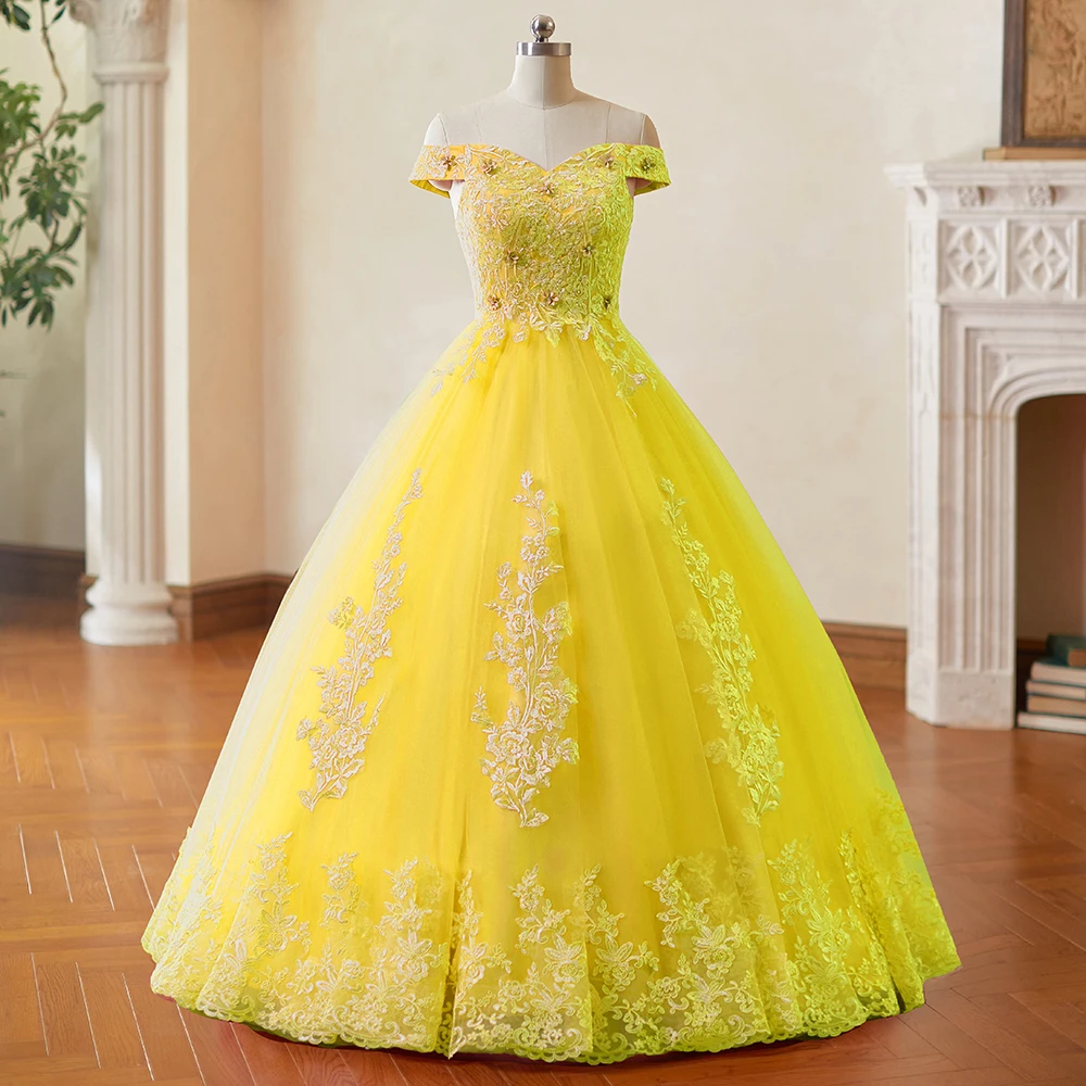

Sky Blue Ball Gowns Quinceanera Dresses 15 16 Party Sexy Sweetheart Applique Beaded Vestidos De Debutante Birthday Customized