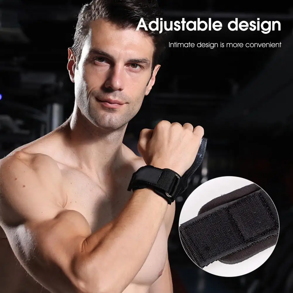 1 Pair Weightlifting Training Gloves for Men Women Fitness Sports Body Building Gymnastics Gym Hand Wrist Palm Protector Gloves