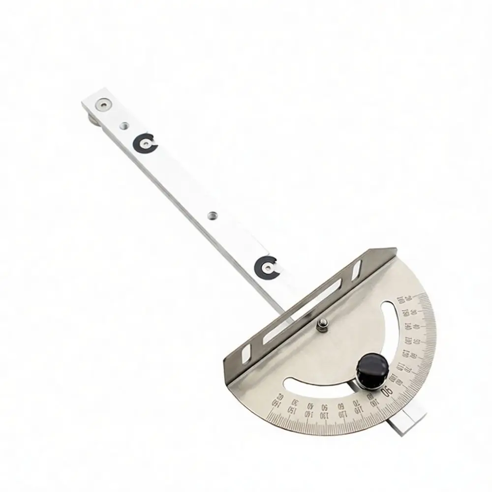 Precision Miter Gauge For Jingwu Saw Bench Woodworking Angle Cutter Jig Sliding T Slot Guide Tool Cutting Accessory