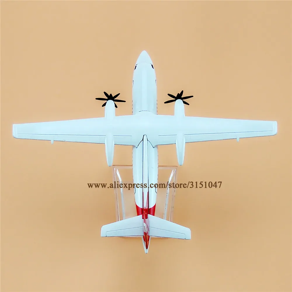 16cm Air White Colombia Avianca Fokker F-50 FOK F50 Airlines Plane Model Alloy Metal Diecast Model Airplane Aircraft Airways