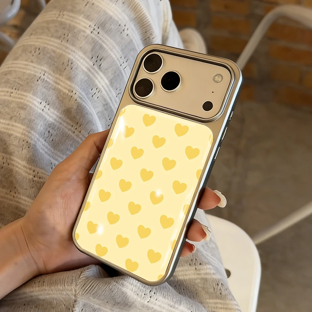 Minimalistisches Love-Design Drop-Glue-Hülle für iPhone 15 17 13 Pro Max Phone 11 12 ProMax 14 15 16 Plus Hüllen Stoßfeste Luxus-Funda – Detail 4