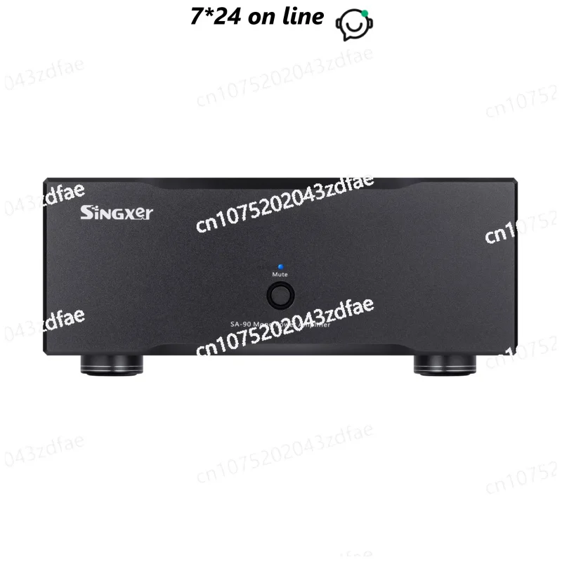 AB Type Ultra Low Distortion Mono Power Amplifier, 200 Watt High Power Audio Amplifier, 90 Watt/8 Ohm, 180 Watt/4 Ohm