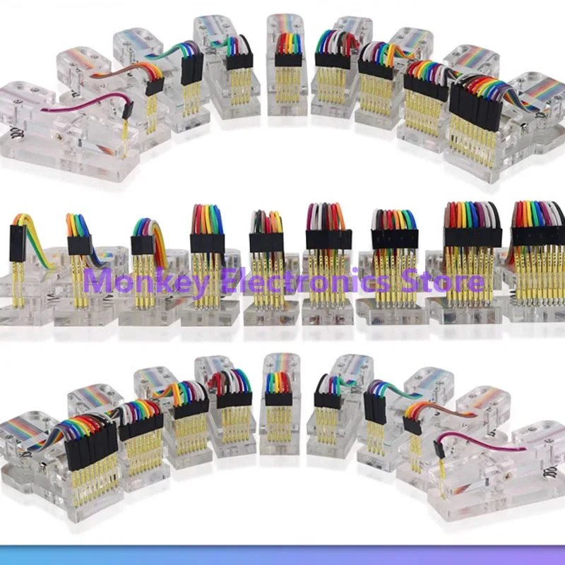 Pin de sonda de fijación, Pin de resorte, estante de prueba de descarga, programación, herramienta de prueba, personalización, PCB, 2,54, 1,27, 1,5,