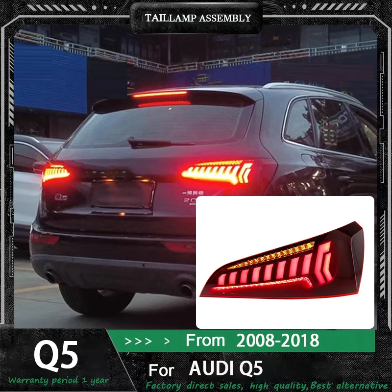 

Для Audi Q5 2008 2009 2010 211 2012 2013 2014-2018 Автомобильный задний фонарь в сборе Модифицированный задний фонарь Автомобильные аксессуары Singal Lamps