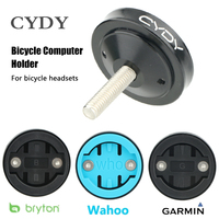 CYDY Gps Bike Support Bicycle Cradle Stem Cap Mount Speedometer Mounting Cycling Bracket Computer Holder For Garmin Bryton Wahoo
