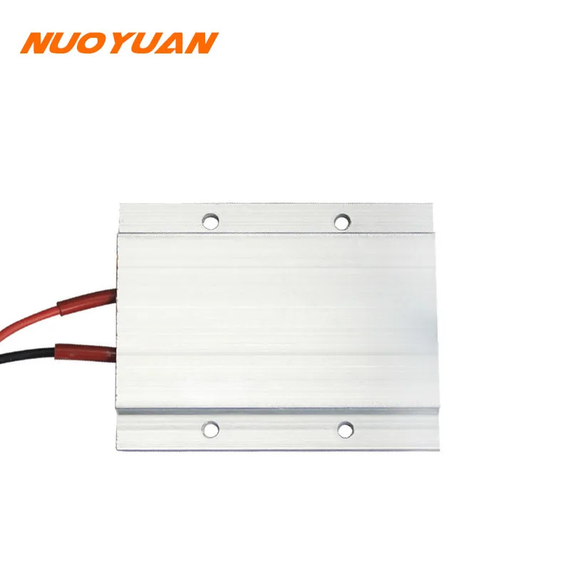 220V PTC Heating Plate 77x62x6mm Ceramic Constant Electric Heat Resistance Aluminum Heater