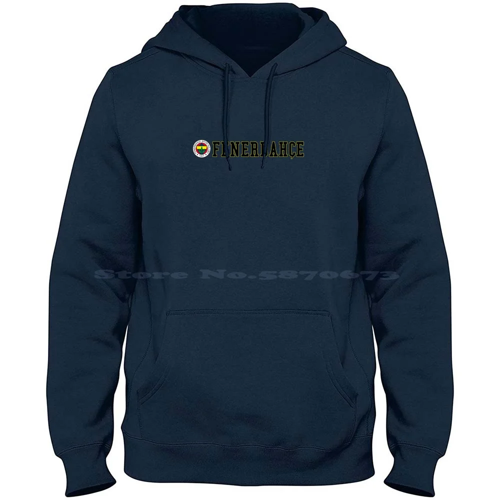 Fenerbahce Spor Kulübü Merchandise 100% Cotton Hoodie Fenerbahce Ulker Basketball Basketbol Football Soccer Istanbul