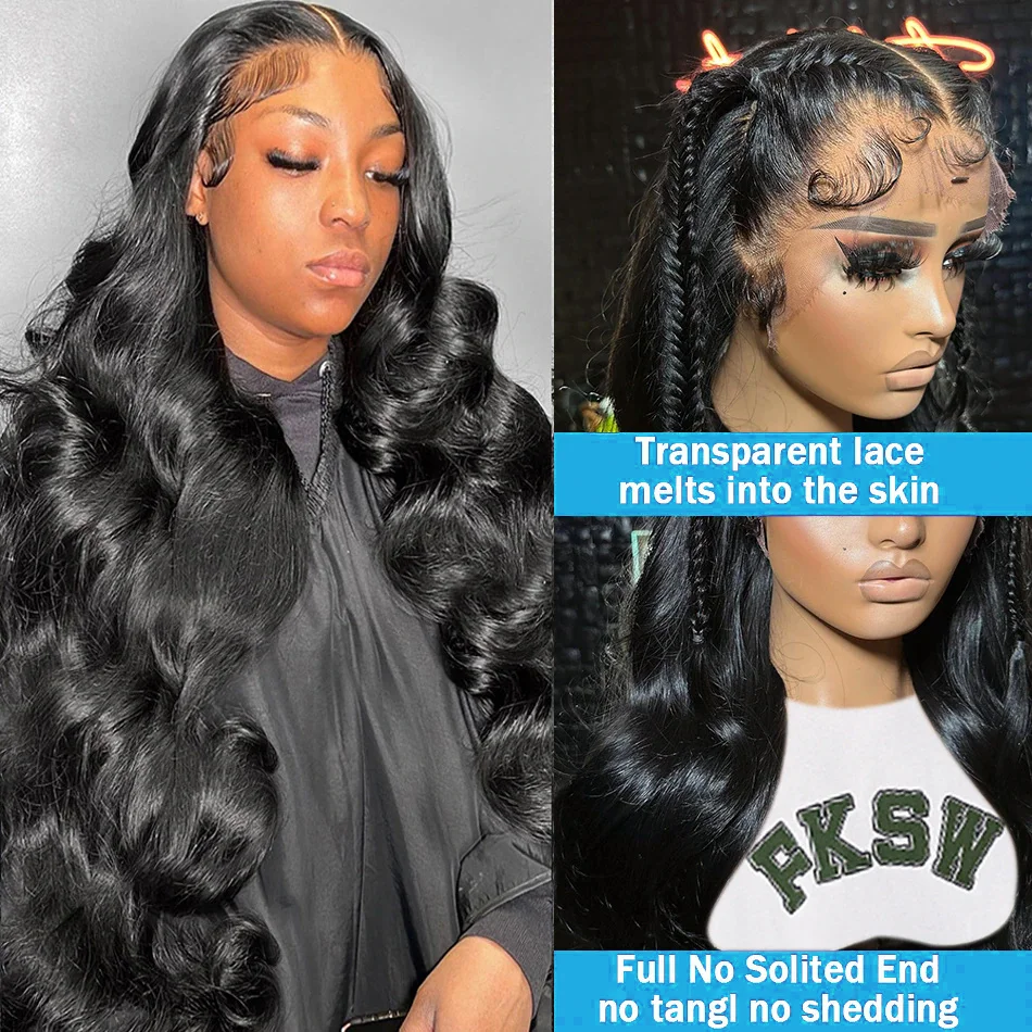 40 дюймов 13x6 Hd Объемная волна Парики из натуральных волос на кружеве спереди 200 Плотность париков из натуральных волос Бразильские предварительно выщипанные парики на шнурке