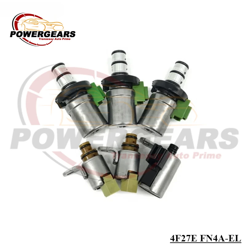 

Комплект соленоидов переключения передач, 6 шт., 4F27E FN4A-EL, костюм для Mazda 2 3 5 6 CX-7 MPV 48420K-R EPC PWM