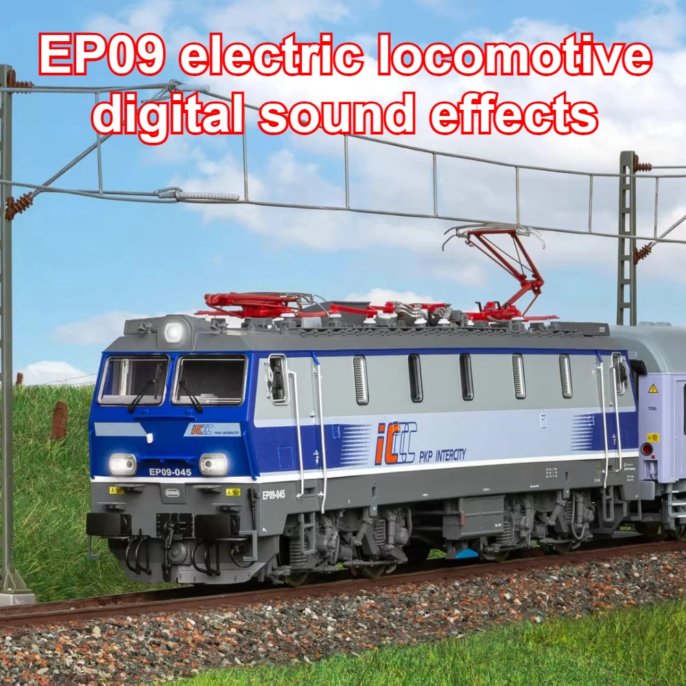 

PIKO HO type 1/87 Toy Train German EP09 97522 Electric Locomotive Digital Sound Sixth generation model Model Train Boy Toy Gift