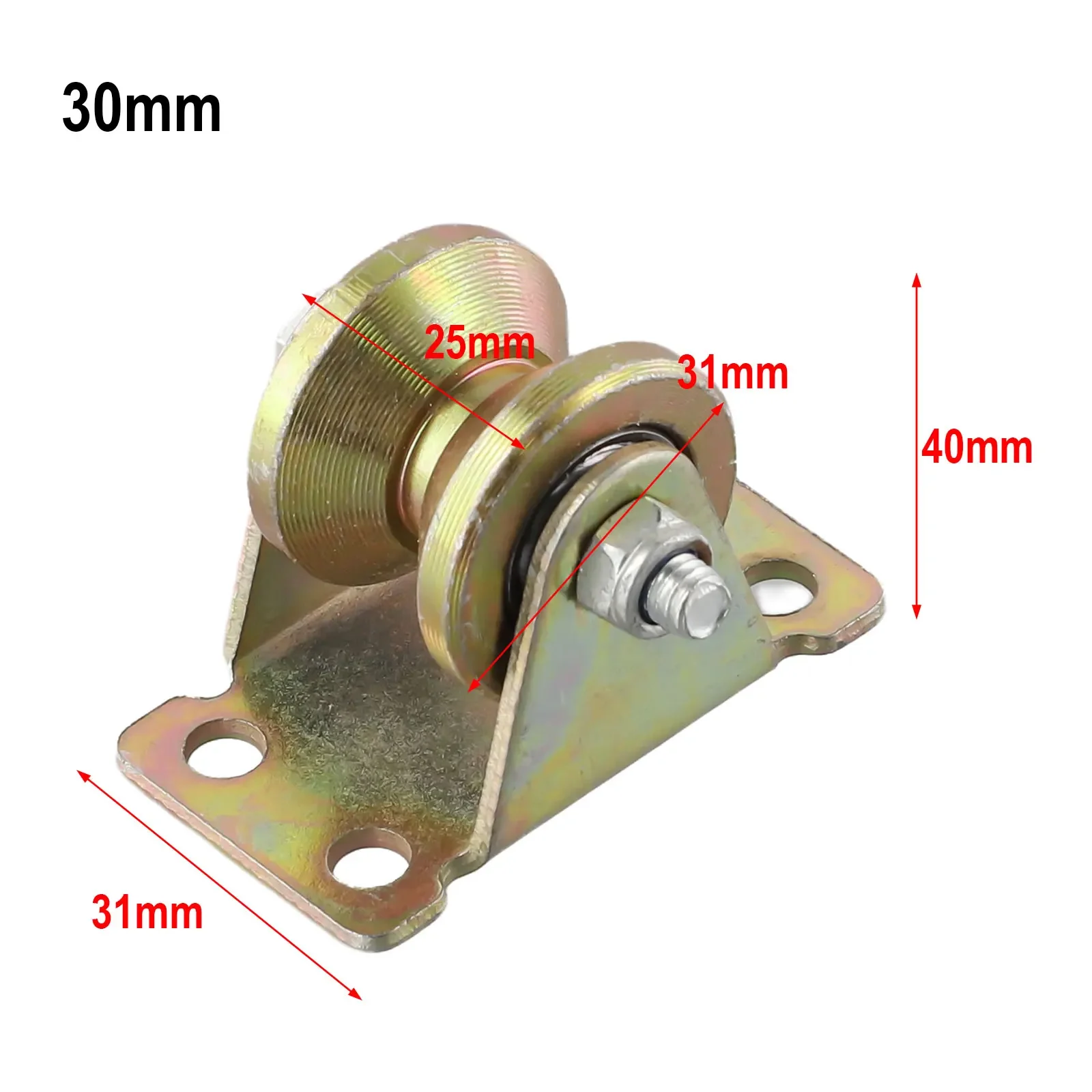 Steel Cable Pulley Track Pulley With 2 Ball Bearing 1-8mm Cable Casement Tracks Multifunctional Sliding Door Pulley